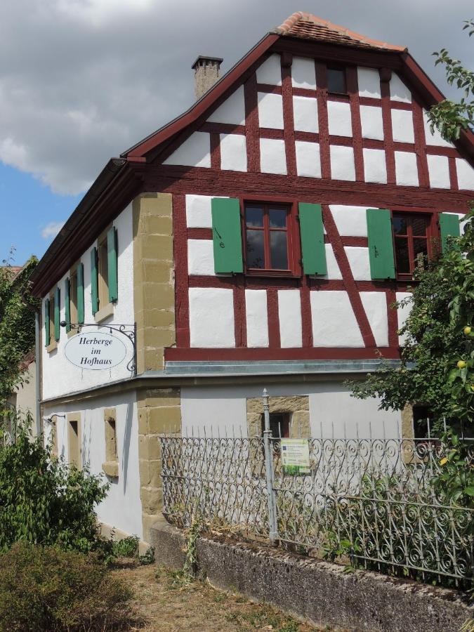 Pilger- Und Radlerherberge Herberge Im Hofhaus Colmberg Dış mekan fotoğraf